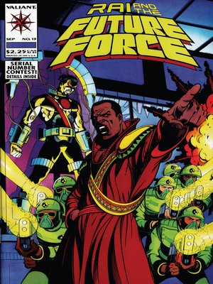 cover image of Rai and the Future Force (1993), Issue 13